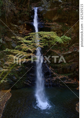 Fudo Waterfall on the Hashirato River, a tributary of the Watarase River Fudo Waterfall on the Hashirato River, a tributary of the Watarase River 82520515
