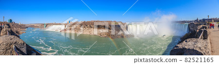 Panorama picture of Niagara Falls 82521165