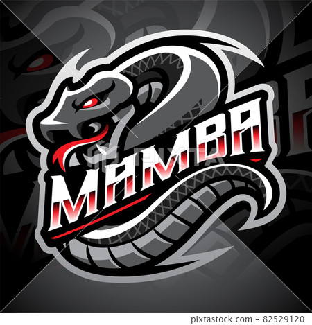 Mamba esport mascot logo design - Stock Illustration [82529120] - PIXTA