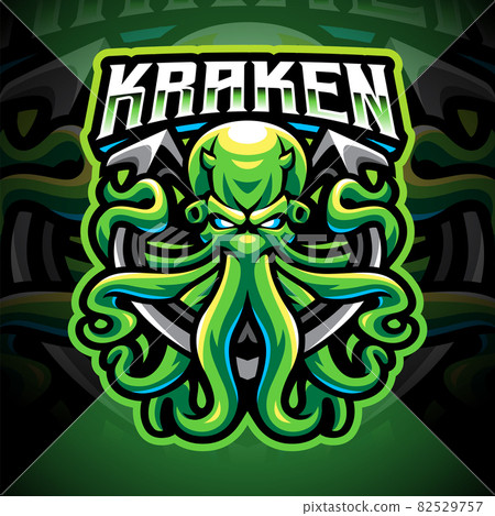 Kraken octopus esport mascot logo design Kraken octopus esport mascot logo design 82529757