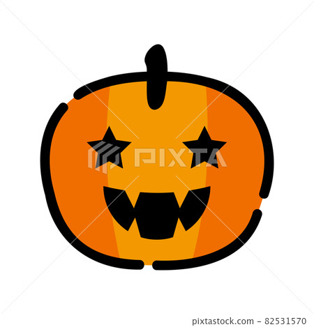 Halloween Jack O Lantern Icon - Stock Illustration [82531570] - PIXTA