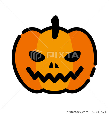Halloween Jack O Lantern Icon - Stock Illustration [82531571] - PIXTA