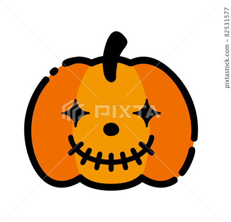 Halloween Jack O Lantern Icon - Stock Illustration [82531577] - PIXTA