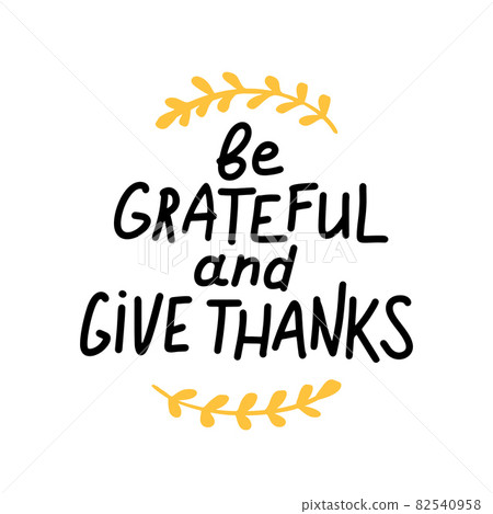 Hand drawn Happy Thanksgiving typography. Calligraphy lettering Hand drawn Happy Thanksgiving typography. Calligraphy lettering 82540958