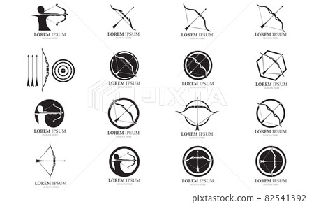 archer logo and symbol vector set 82541392