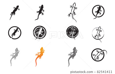 Lizard logo and symbol vector Lizard logo and symbol vector 82541411