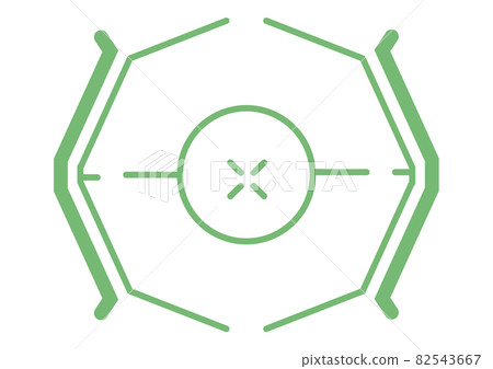Green lock on 82543667