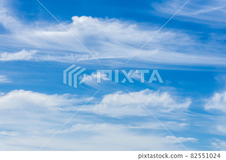 藍天白云自然繪製的雲紋 82551024