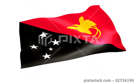巴布亞新幾內亞國旗 巴布亞新幾內亞國旗 82556199