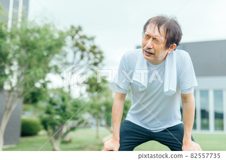 Middle-aged and older men to train (fatigue / shortness of breath) 82557735