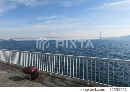 大倉海岸公園和明石海峽大橋 大倉海岸公園和明石海峽大橋 82559652