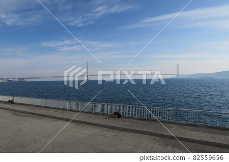 大倉海岸公園和明石海峽大橋 大倉海岸公園和明石海峽大橋 82559656
