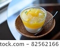 Citrus jelly panna cotta 82562166