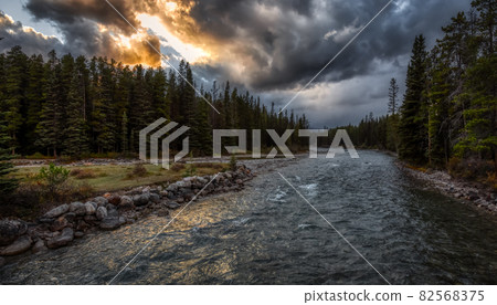 Canadian Rocky Mountain Landscape. 82568375