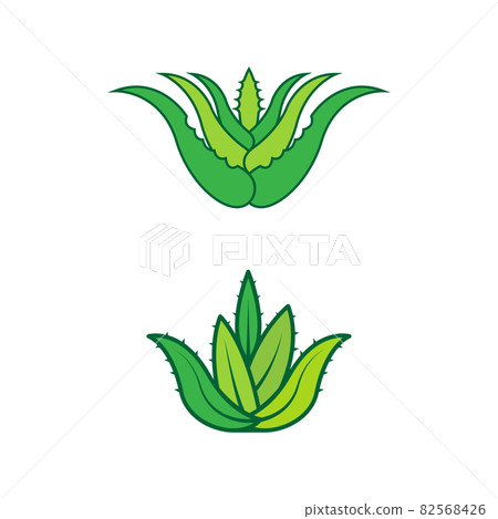 Aloe Vera Vector icon design illustration Aloe Vera Vector icon design illustration 82568426