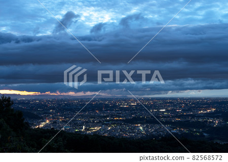 View from the observation deck of Nakahira Ryokuchi Park [Yorii Town, Saitama Prefecture] 82568572