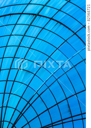 Steel glass roof in full framed pattern 82568721