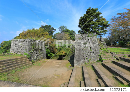 【大分縣】晴天時的岡城遺址 82572171
