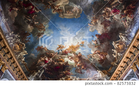 Interiors and details of Chateau de Versailles, France 82573832