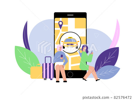 Flat Taxi Composition Flat Taxi Composition 82576472