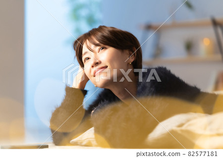 中年女人美圖冬天 82577181