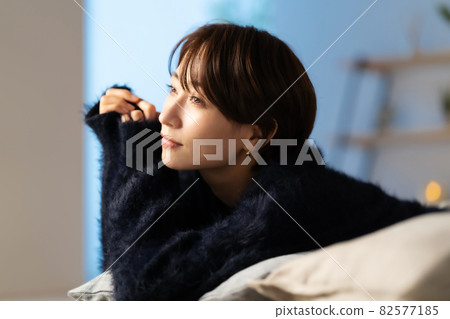 中年女人美圖冬天 82577185