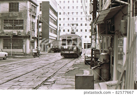 1976年長崎電車長崎電車出島舊模型車長崎市長崎縣實錄照片 1976年長崎電車長崎電車出島舊模型車長崎市長崎縣實錄照片 82577667