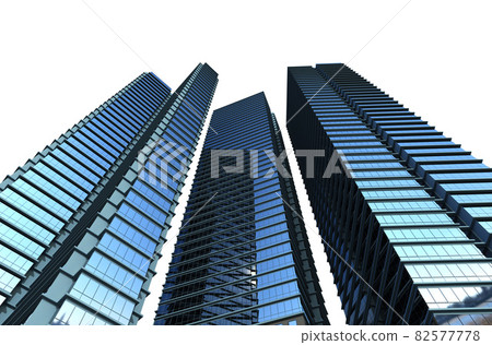 high rise building exterior 82577778