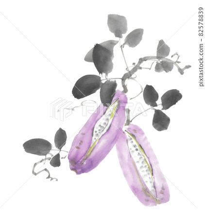 以水墨畫技法繪出的明筆 82578839