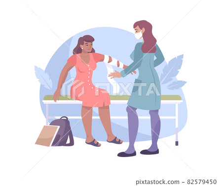 Bandaging Flat Composition 82579450