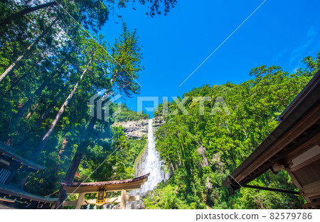 和歌山縣夏季那智瀑布 和歌山縣夏季那智瀑布 82579786