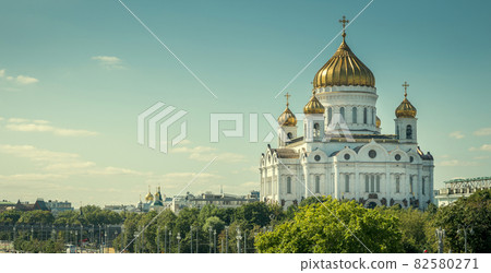 The Cathedral of Christ the Savior, Moscow, Russia 82580271