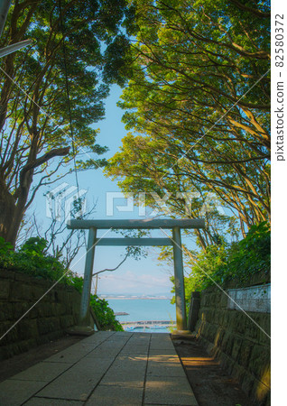 Torii with sea view 82580372