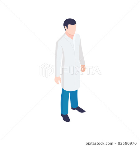 Doctor Isometric Icon 82580970