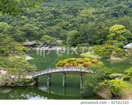初夏的栗林庭園（6月初，平峰） 82582103