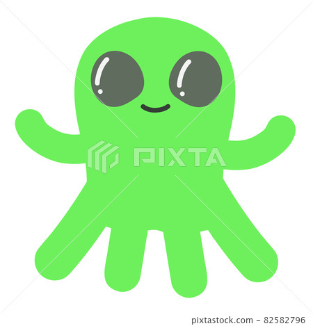 可愛的多腿外星人（簡單） 82582796