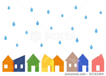 背景素材_多彩多雨城市景觀 背景素材_多彩多雨城市景觀 82582909