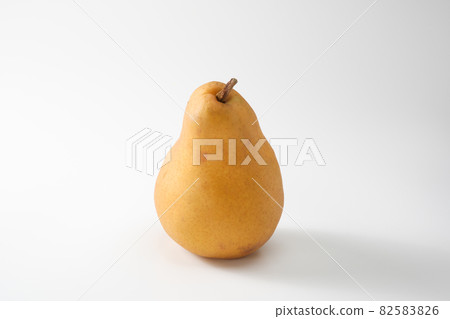 Aurora pear on white background Aurora pear on white background 82583826