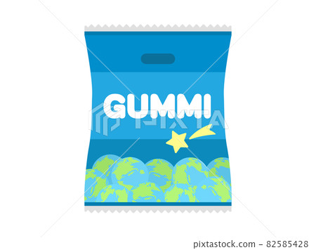 Illustration of earth gummy 82585428