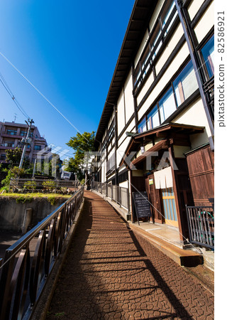 新潟縣小千谷市國家登記有形文化財產東中本館前的風景 82586921