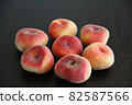 Peach donut peach like a donut 82587566