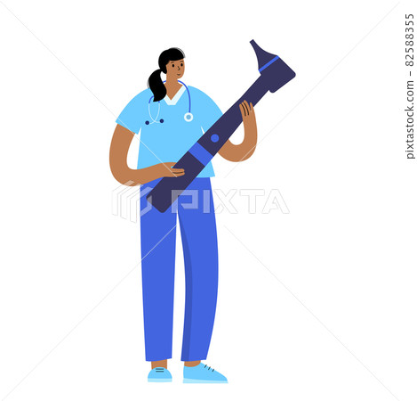 Doctor otolaryngologist concept 82588355