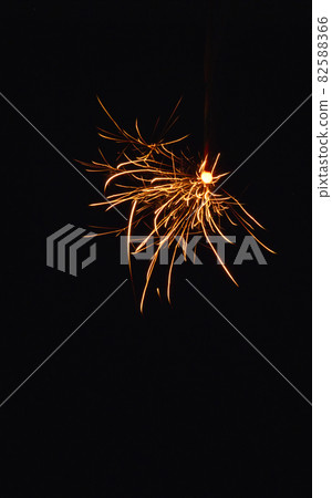 Beautiful sparkler (summer tradition) 82588366