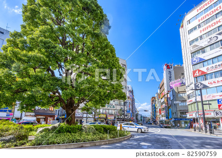 蒲田站前東京大田區街景 蒲田站前東京大田區街景 82590759