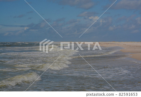 A beach of the Gulf of Mexico on Dauphin Island, Mobile County, Alabama A beach of the Gulf of Mexico on Dauphin Island, Mobile County, Alabama 82591653
