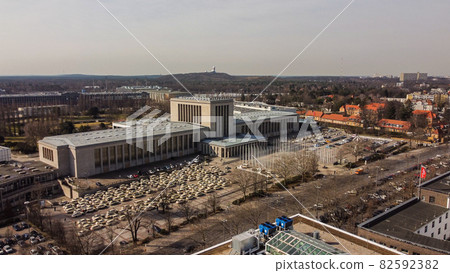 Exhibition grounds Berlin with radio tower Exhibition grounds Berlin with radio tower 82592382