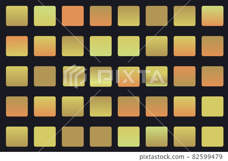Luxury mega set of autumn gradients, simple gold, golden, yellow, brown color  cover design , medal , fashion, glamour collection 82599479