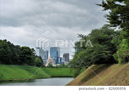 皇居：半藏門公園的景色 82600956