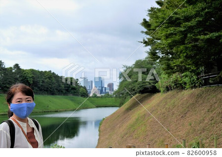 皇居：半藏門公園的景色 82600958