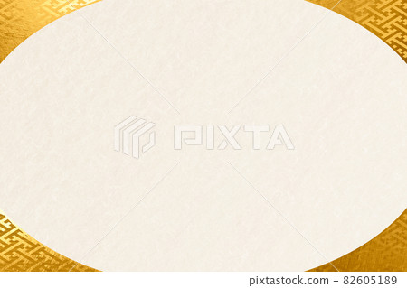 Japanese pattern illustration material Background material Japanese paper Paper Abstract abstract Luxury gorgeous golden Saaya pattern 82605189